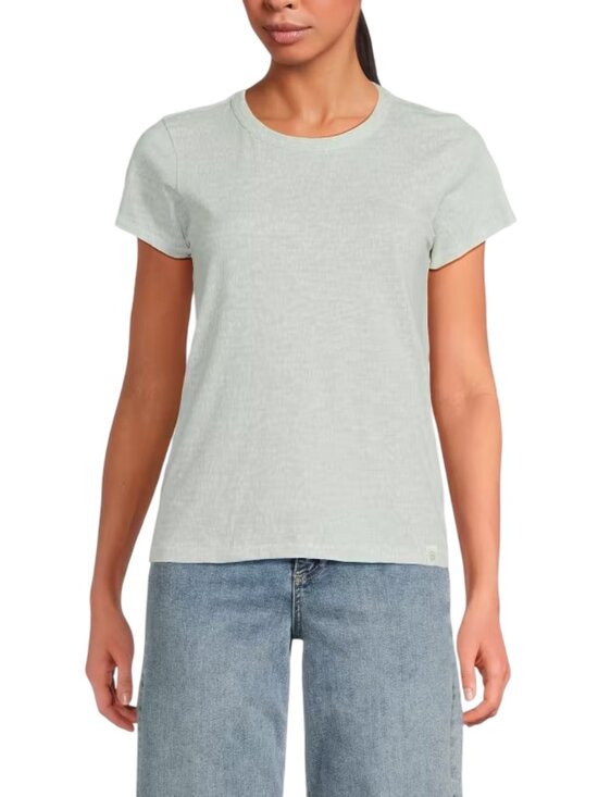 rag & bone Tops - rag & bone Dot Pima Cotton T-Shirt
